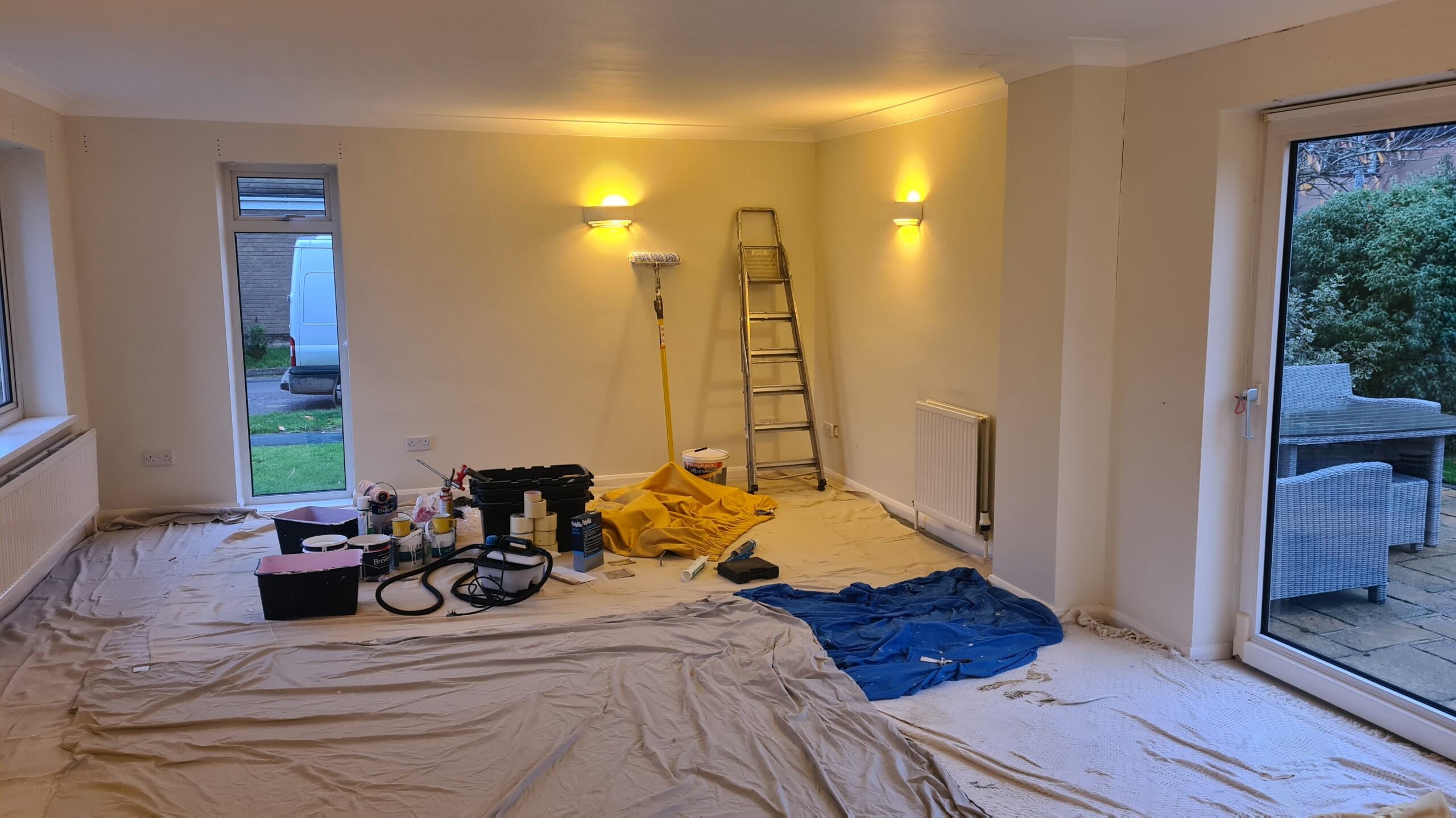 Modernised interior after renovation
